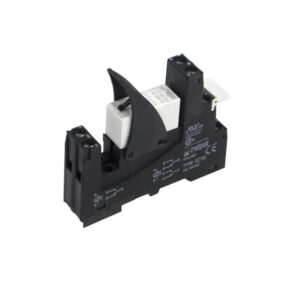 Mini relè 12Vac 16A con zoccolo 2NA